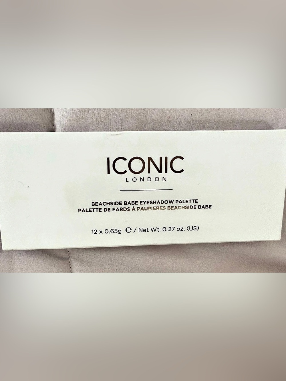 ICONIC London Beached Babe Eyeshadow Palette 12-Color Eyeshadow Palette NWT